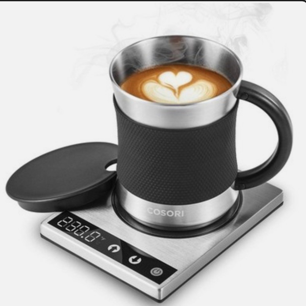 COSORI Coffee Warmer & Coffee Mug Set
